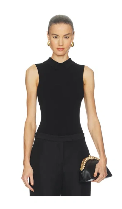 Cult Gaia Myko Bodysuit In Black