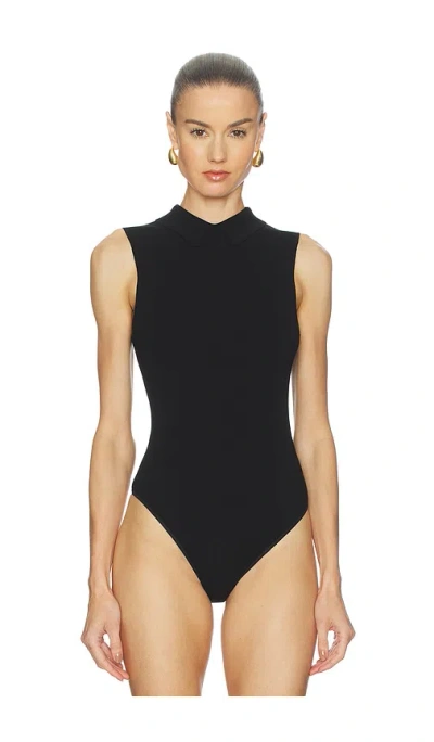 Cult Gaia Myko Bodysuit In Black