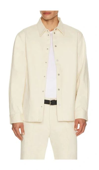 Helmut Lang Denim Shirt In Neutral