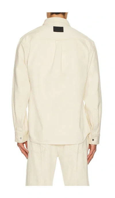 Helmut Lang Denim Shirt In Neutral