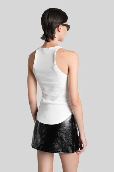 Courrèges Tank Top In White