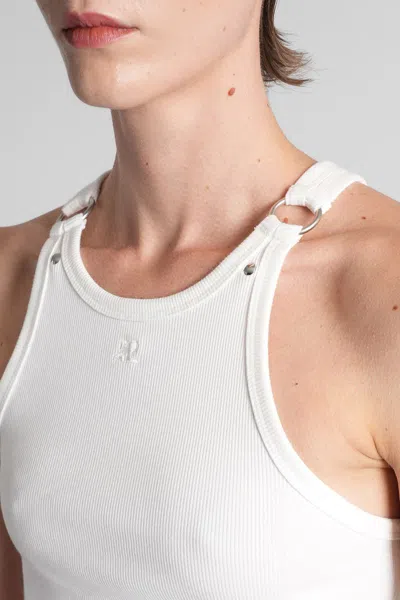 Courrèges Tank Top In White
