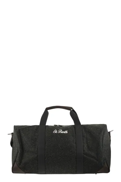 Mc2 Saint Barth Winter Travel Bag In Gray
