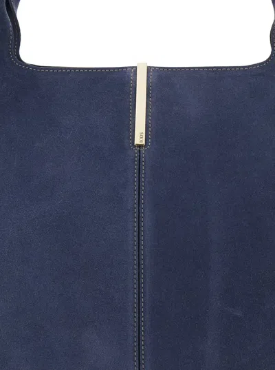 Tod's Ebr Due Manici Mini In Blue