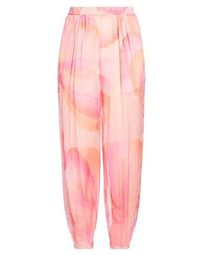 Forte Forte Forte_forte Woman Pants Salmon Pink Size 00 Silk In Pink