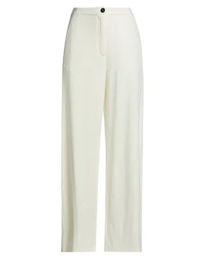Forte Forte Forte_forte Woman Pants Ivory Size 00 Cotton, Polyester In White