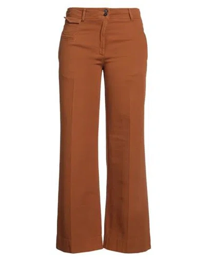 Forte Forte Forte_forte Woman Pants Tan Size 00 Cotton In Brown