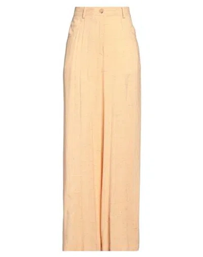 Forte Forte Forte_forte Woman Pants Apricot Size 2 Viscose, Silk In Neutral