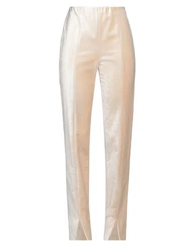 Forte Forte Forte_forte Woman Pants Sand Size 1 Cotton, Viscose, Elastane In Neutral