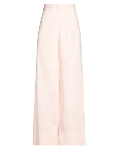 Forte Forte Forte_forte Woman Pants Light Pink Size 00 Cotton In Pink