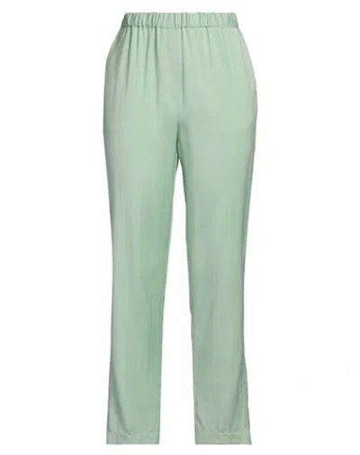 Forte Forte Forte_forte Woman Pants Light Green Size 2 Viscose, Cotton, Wool In Green