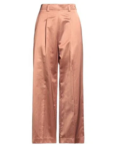 Forte Forte Forte_forte Woman Pants Brown Size 2 Viscose, Cotton In Brown