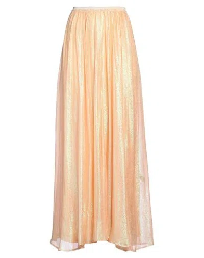 Forte Forte Forte_forte Woman Maxi Skirt Apricot Size 3 Cupro In Orange