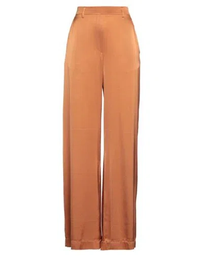 Forte Forte Forte_forte Woman Pants Camel Size 2 Silk, Elastane In Brown