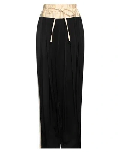Jil Sander Woman Pants Black Size 8 Viscose In Black