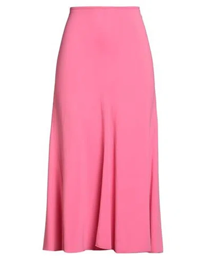 Forte Forte Forte_forte Woman Midi Skirt Pink Size 2 Viscose, Elastane In Pink