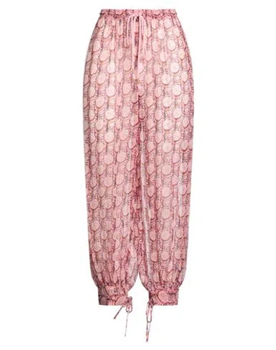 Antik Batik Woman Pants Magenta Size 8 Viscose In Pink