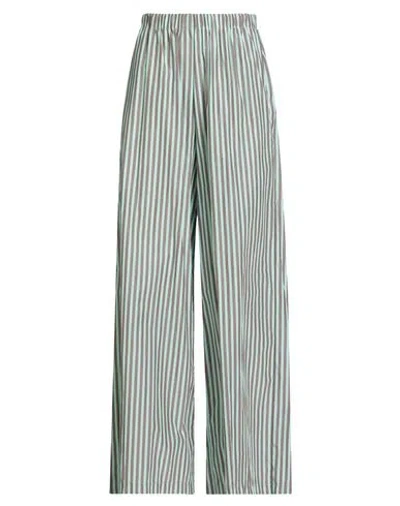 Forte Forte Forte_forte Woman Pants Light Green Size 2 Polyester, Cotton In Green