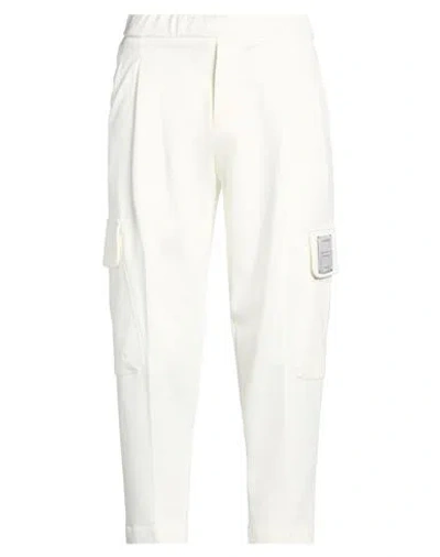 Takeshy Kurosawa Man Pants Ivory Size L Viscose, Polyamide, Elastane In White