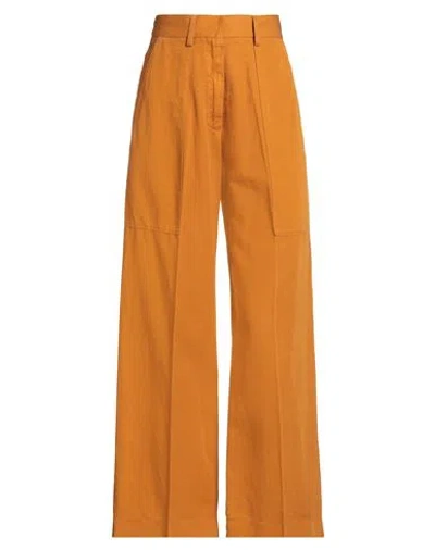 Forte Forte Forte_forte Woman Pants Camel Size 0 Cotton, Linen, Lyocell In Brown