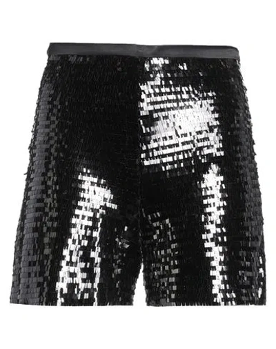 Kiton Woman Shorts & Bermuda Shorts Black Size 6 Polyester In Black