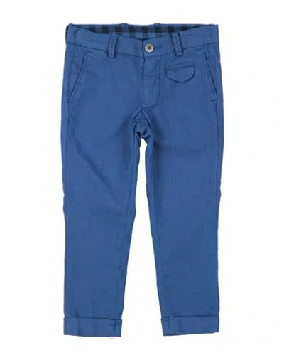 Héros Heros Toddler Boy Pants Blue Size 6 Cotton, Polyamide, Elastane In Blue