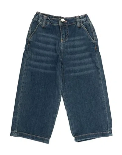 Liu •jo Toddler Girl Jeans Blue Size 5 Cotton, Polyester, Elastane In Blue