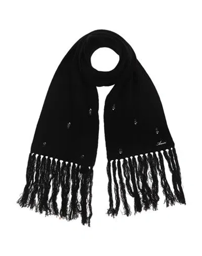 Amiri Woman Scarf Black Size - Cashmere In Black
