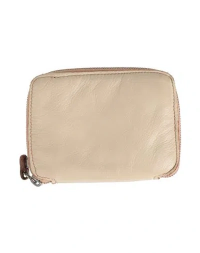 Caterina Lucchi Gold Woman Wallet Beige Size - Calfskin In Neutral