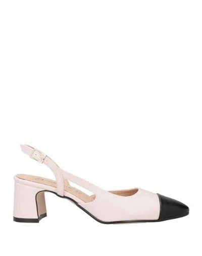 Divine Follie Woman Pumps Light Pink Size 8 Synthetisches Material In Pink