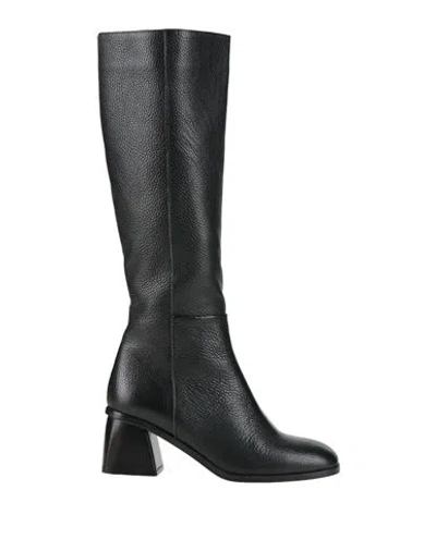 Baldinini Woman Boot Black Size 8 Leather In Black