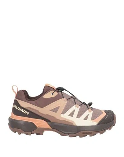 Salomon X Ultra 360 Woman Sneakers Chocolate Brown Size 11 Synthetisches Material, Textile Fibers In Multi