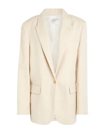 Forte Forte Forte_forte Woman Blazer Sand Size 4 Viscose, Virgin Wool In Neutral