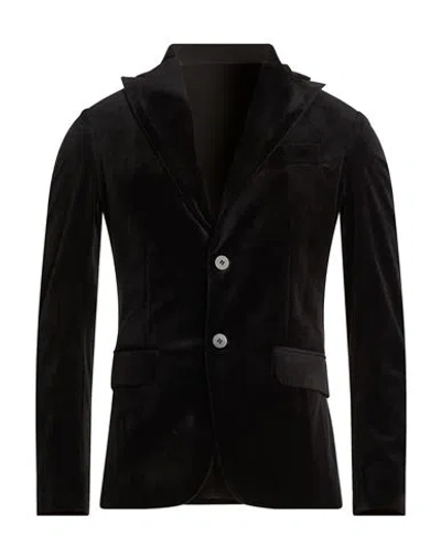 Tela-n° By Takeshy Kurosawa Man Blazer Black Size 36 Polyester In Black