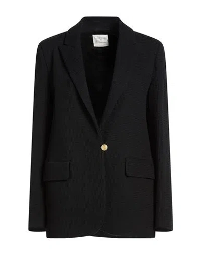 Forte Forte Forte_forte Woman Blazer Black Size 0 Cotton In Black