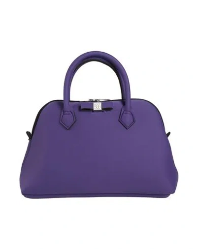 Save My Bag Woman Handbag Purple Size - Polyamide, Elastane In Purple
