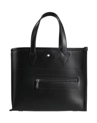 Montblanc Woman Handbag Black Size - Leather In Black
