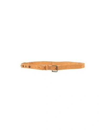 Forte Forte Forte_forte Woman Belt Camel Size Onesize Leather In Brown