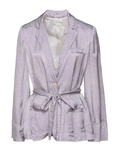 Forte Forte Forte_forte Woman Blazer Lilac Size 2 Viscose In Purple