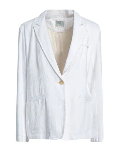 Forte Forte Forte_forte Woman Blazer Ivory Size 4 Cotton In White