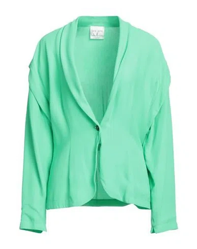 Forte Forte Forte_forte Woman Blazer Light Green Size 2 Viscose In Green