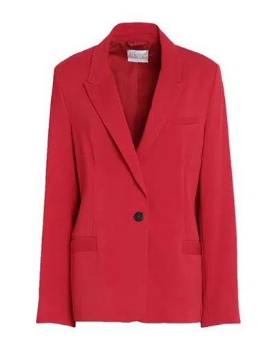 Forte Forte Forte_forte Woman Blazer Red Size 3 Viscose, Elastane In Red