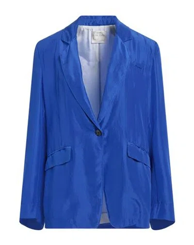 Forte Forte Forte_forte Woman Blazer Bright Blue Size 1 Silk In Blue