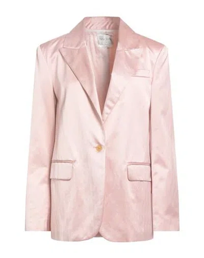Forte Forte Forte_forte Woman Blazer Pink Size 2 Viscose, Cotton, Acetate In Pink