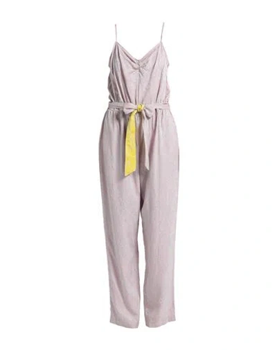 Forte Forte Forte_forte Woman Jumpsuit Light Pink Size 3 Acetate, Viscose In Purple