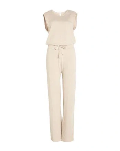 Majestic Filatures Woman Jumpsuit Beige Size 1 Viscose, Elastane In Pink