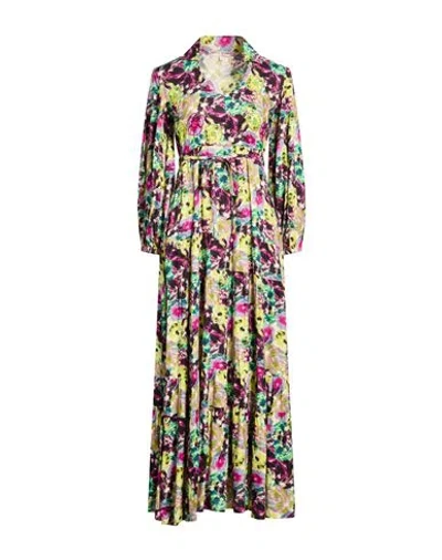 Connor & Blake Woman Maxi Dress Magenta Size Xl Viscose In Purple
