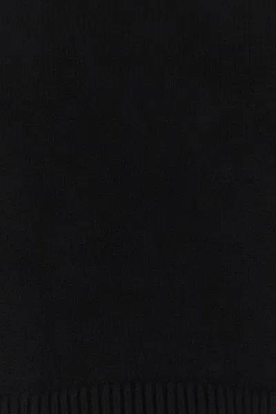 Alaïa Black Cashmere Blend Sweater