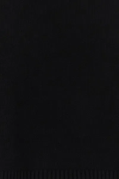 Alaïa Black Cashmere Blend Sweater