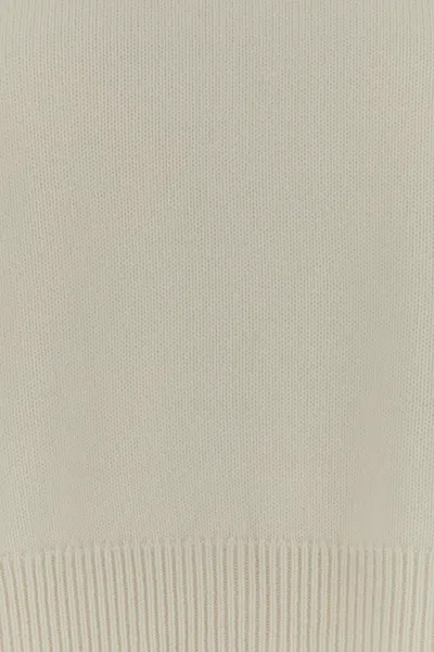 Loulou De Saison Ivory Wool Blend Luke Sweater
